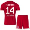 Maglia FC Bayern Monaco Luis Diaz 14 Bambino Prima Divisa 2026-27