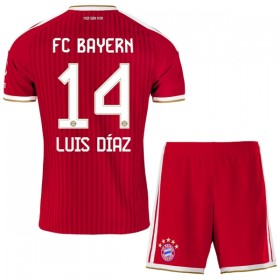 Maglia FC Bayern Monaco Luis Diaz 14 Bambino Prima Divisa 2026-27