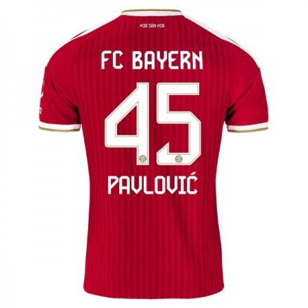 Maglia FC Bayern Monaco Pavlovic 45 Prima Divisa 2026-27