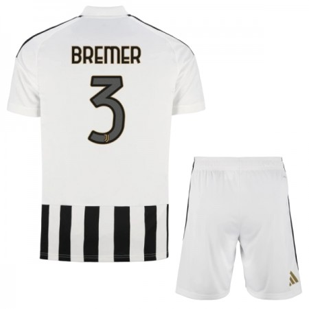 Maglia Juventus Bremer 3 Bambino Prima Divisa 2026-27