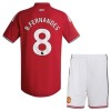 Maglia Manchester United B. Fernandes 8 Bambino Prima Divisa 2026-27