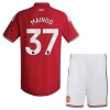 Maglia Manchester United Mainoo 37 Bambino Prima Divisa 2026-27 Maglia Manchester United Mainoo 37 Bambino Prima Divisa 2026-27