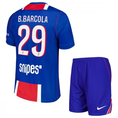 Maglia Paris Saint-Germain Bradley Barcola 29 Bambino Prima Divisa 2026-27 Maglia Paris Saint-Germain Bradley Barcola 29 Bambino Prima Divisa 2026-27