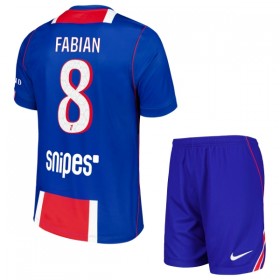 Maglia Paris Saint-Germain Fabian 8 Bambino Prima Divisa 2026-27