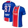 Maglia Paris Saint-Germain Joao Neves 87 Prima Divisa 2026-27 Maglia Paris Saint-Germain Joao Neves 87 Prima Divisa 2026-27