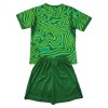 Maglia Brasile Portiere Bambino Prima Divisa Mondiali 2026 Verde