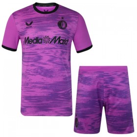 Maglia Feyenoord Rotterdam Portiere Bambino 2026-27 Viola