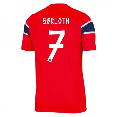 Maglia Norvegia Sorloth 7 Prima Divisa Mondiali 2026