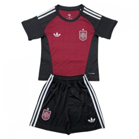 Maglia Spagna Portiere Bambino Mondiali 2026 Rossa