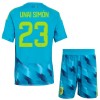 Maglia Spagna Unai Simon 23 Portiere Bambino Mondiali 2026