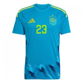 Maglia Spagna Unai Simon 23 Portiere Bambino Mondiali 2026