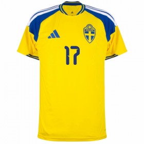 Maglia Svezia Gyokeres 17 Prima Divisa Mondiali 2026