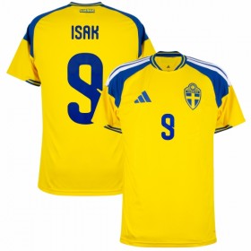 Maglia Svezia Isak 9 Prima Divisa Mondiali 2026
