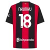 Maglia A.C. Milan Nkunku 18 Prima Divisa 2026-27