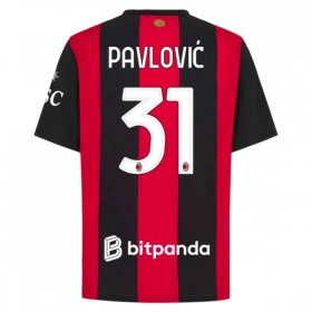 Maglia A.C. Milan Pavlovic 31 Prima Divisa 2026-27