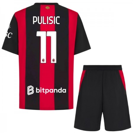 Maglia A.C. Milan Pulisic 11 Bambino Prima Divisa 2026-27