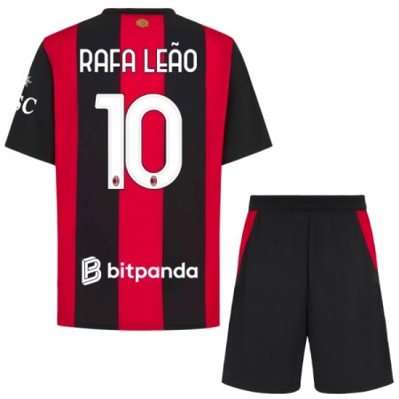 Maglia A.C. Milan Rafael Leao 10 Bambino Prima Divisa 2026-27