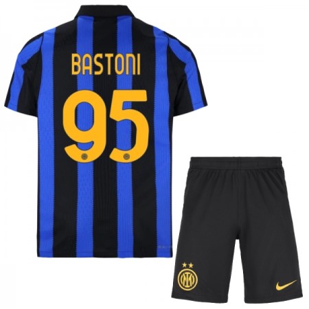 Maglia Inter Milan Bastoni 95 Bambino Prima Divisa 2026-27