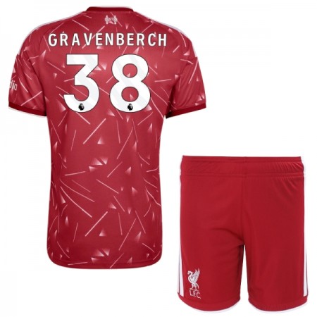 Maglia Liverpool Gravenberch 38 Bambino Prima Divisa 2026-27