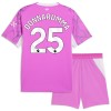 Maglia Manchester City Donnarumma 25 Portiere Bambino Trasferta Divisa 2026-27 Rosa