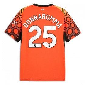 Maglia Manchester City Donnarumma 25 Portiere Terza Divisa 2026-27 Arancia