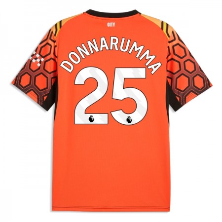 Maglia Manchester City Donnarumma 25 Portiere Terza Divisa 2026-27 Arancia