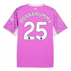 Maglia Manchester City Donnarumma 25 Portiere Trasferta Divisa 2026-27 Rosa