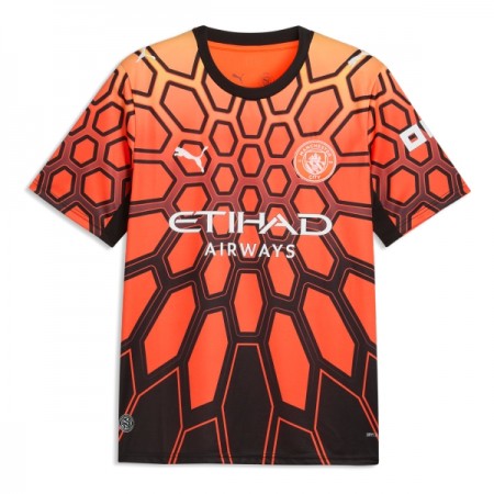 Maglia Manchester City Portiere Terza Divisa 2026-27 Arancia