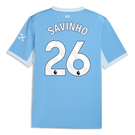 Maglia Manchester City Savinho 26 Prima Divisa 2026-27