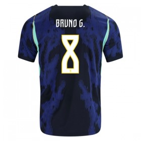 Maglia Brasile Bruno Guimaraes 8 Trasferta Divisa Mondiali 2026