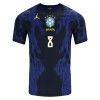 Maglia Brasile Bruno Guimaraes 8 Trasferta Divisa Mondiali 2026