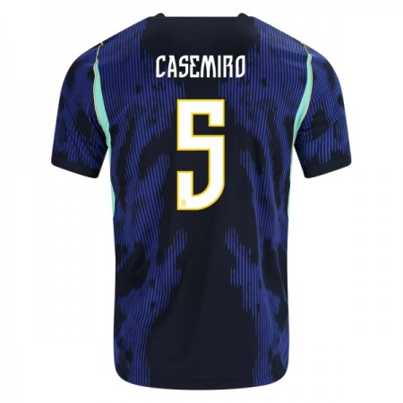 Maglia Brasile Casemiro 5 Trasferta Divisa Mondiali 2026