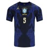 Maglia Brasile Casemiro 5 Trasferta Divisa Mondiali 2026