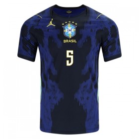 Maglia Brasile Casemiro 5 Trasferta Divisa Mondiali 2026
