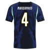 Maglia Brasile Marquinhos 4 Trasferta Divisa Mondiali 2026