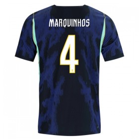 Maglia Brasile Marquinhos 4 Trasferta Divisa Mondiali 2026