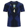 Maglia Brasile Marquinhos 4 Trasferta Divisa Mondiali 2026