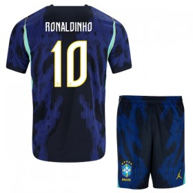 Maglia Brasile Ronaldinho 10 Bambino Trasferta Divisa Mondiali 2026