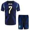 Maglia Brasile Vini JR. 7 Bambino Trasferta Divisa Mondiali 2026