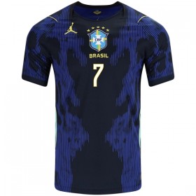 Maglia Brasile Vini JR. 7 Bambino Trasferta Divisa Mondiali 2026