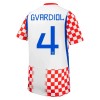 Maglia Croazia Gvardiol 4 Prima Divisa Mondiali 2026