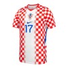 Maglia Croazia P. Sucic 17 Prima Divisa Mondiali 2026