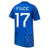 Maglia Croazia P. Sucic 17 Trasferta Divisa Mondiali 2026