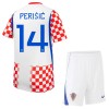 Maglia Croazia Perišić 14 Bambino Prima Divisa Mondiali 2026