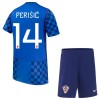 Maglia Croazia Perišić 14 Bambino Trasferta Divisa Mondiali 2026