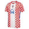 Maglia Croazia Perišić 14 Prima Divisa Mondiali 2026