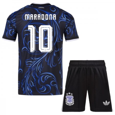 Maglia Argentina Maradona 10 Bambino Trasferta Divisa Mondiali 2026