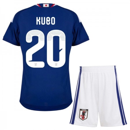 Maglia Giappone Kubo 20 Bambino Prima Divisa Mondiali 2026 Maglia Giappone Kubo 20 Bambino Prima Divisa Mondiali 2026
