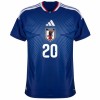 Maglia Giappone Kubo 20 Prima Divisa Mondiali 2026