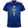 Maglia Giappone Mitoma 7 Prima Divisa Mondiali 2026